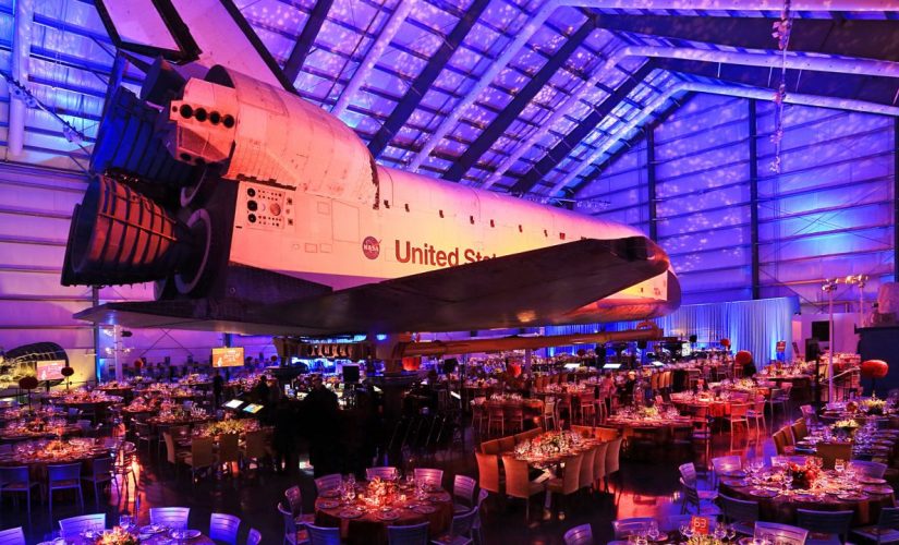 You can get married under a space shuttle at this California science museum