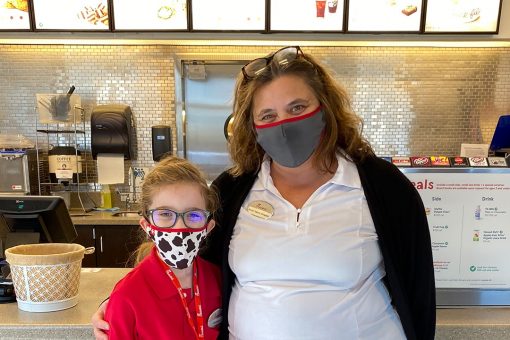 Florida girl wears Chick-fil-A uniform to ‘heroes’ day at school, becomes honorary employee