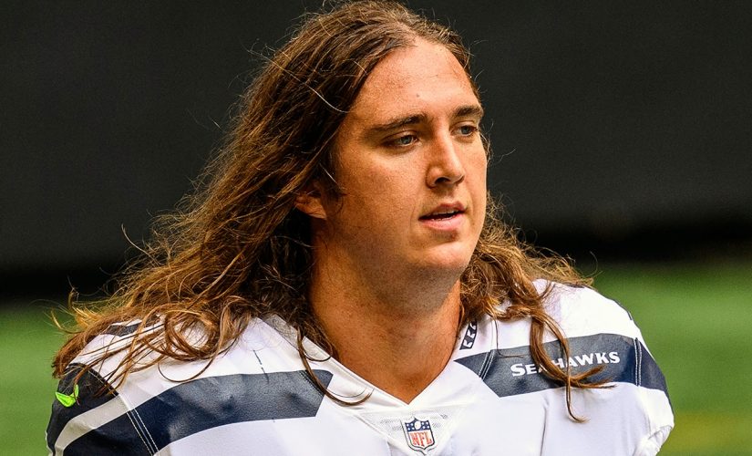 NFL lineman Chad Wheeler seen in new arrest footage after alleged assault on ex-girlfriend