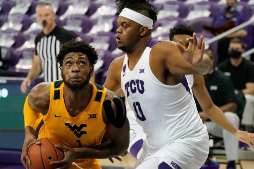Sherman, Culver lead No. 10 West Virginia over TCU 74-66