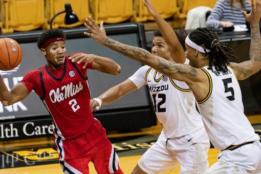 Shuler leads Ole Miss past No. 24 Missouri 60-53