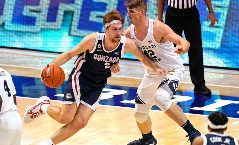 No. 1 Gonzaga coasts to 82-71 victory over BYU