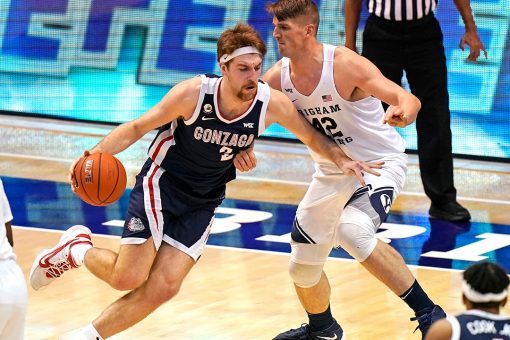 No. 1 Gonzaga coasts to 82-71 victory over BYU