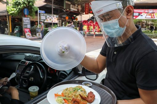Malaysian restaurant offers drive-in dining inspired by airline meals