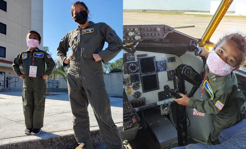 Florida’s MacDill Air Force Base makes dream come true for girl, 5, amid cancer battle