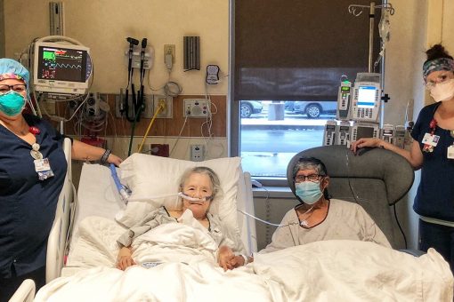 Illinois couple fighting coronavirus treated to ‘dinner date’ by hospital staff: ‘Always inseparable’