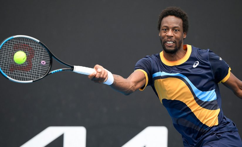 Tennis star Gael Monfils breaks down after upset loss at Australian Open