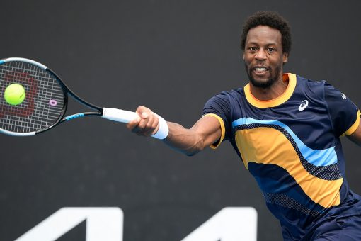 Tennis star Gael Monfils breaks down after upset loss at Australian Open