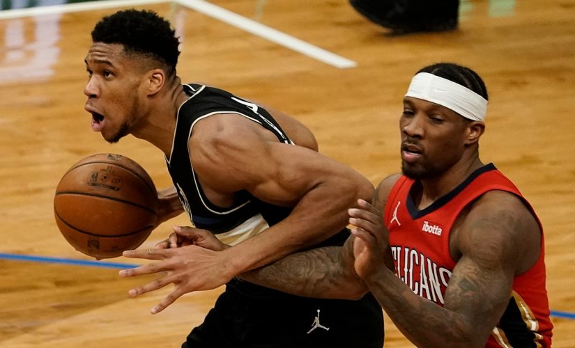 Antetokounmpo scores 38 as Bucks outlast Pelicans 129-125