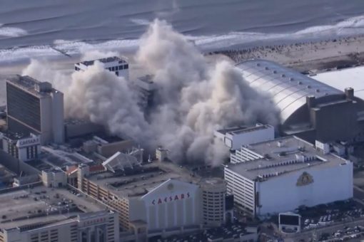 Trump Plaza casino in Atlantic City demolished