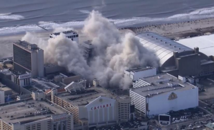 Trump Plaza casino in Atlantic City demolished