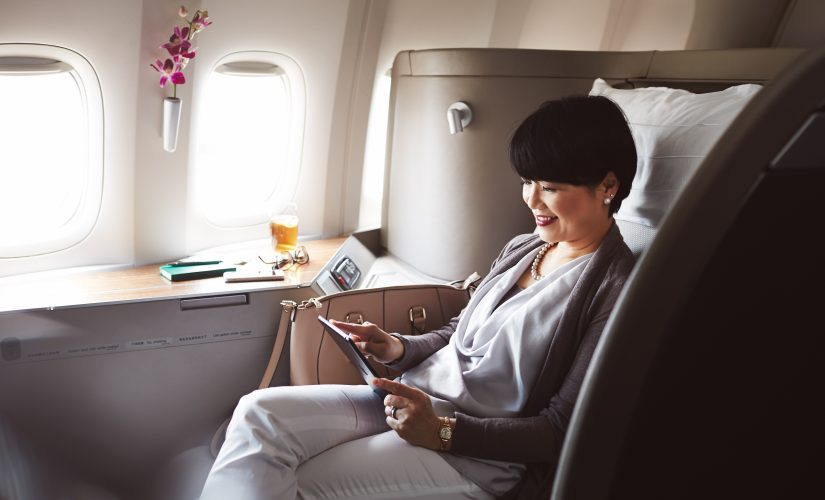 Cathay Pacific says airline’s premium passengers will be exempt from wearing masks while reclined: report