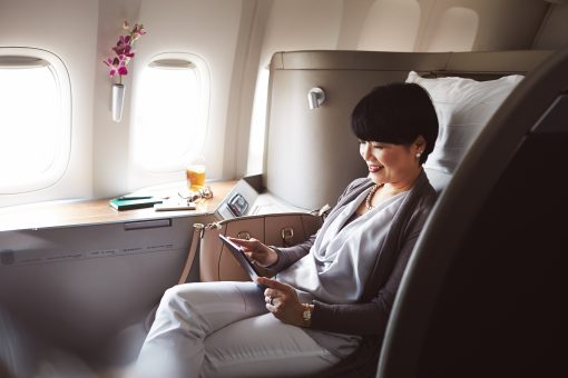 Cathay Pacific says airline’s premium passengers will be exempt from wearing masks while reclined: report