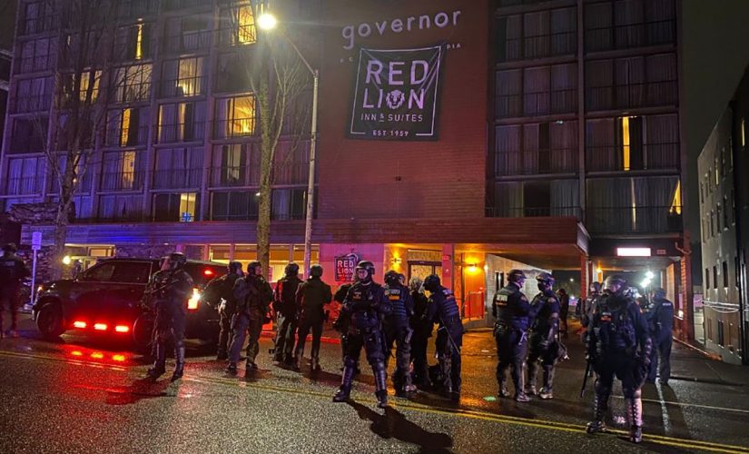 Olympia mayor calls forcible occupation of hotel ‘domestic terrorism’