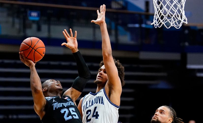 Robinson-Earl leads No. 5 Villanova past Marquette 96-64