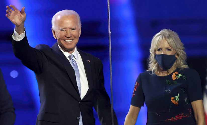 Media hail the Bidens for being affectionate — but not the Trumps