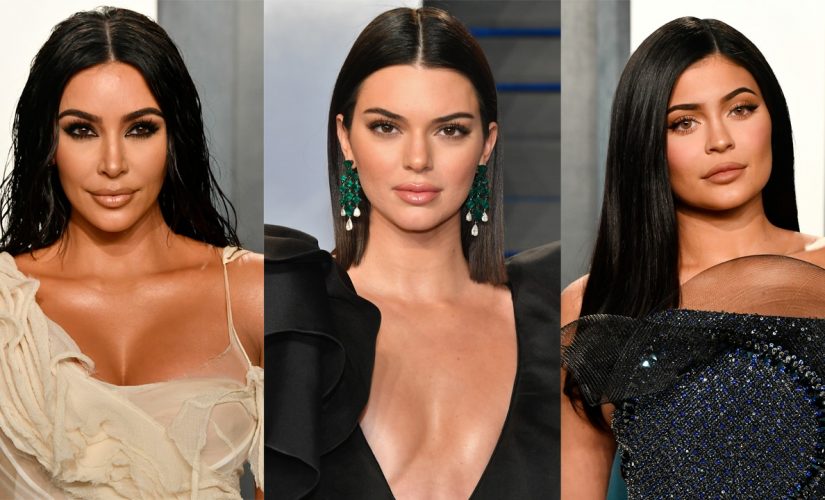 Kim Kardashian, Kylie and Kendall Jenner stun in red lingerie