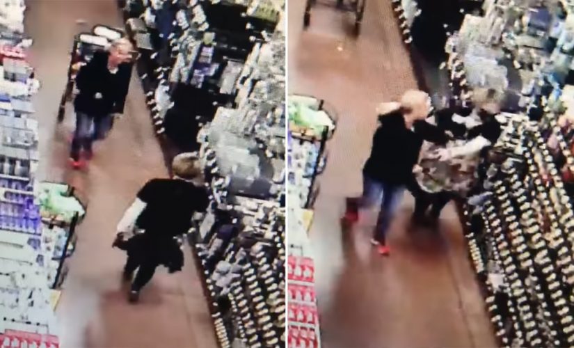 Supermarket shopper slaps employee who tried to enforce mask rule, video shows