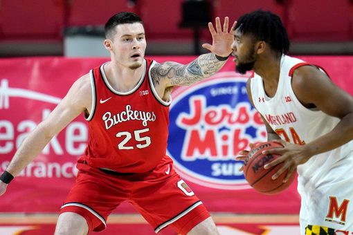 Young’s 18 points help No. 4 Ohio State top Maryland 73-65