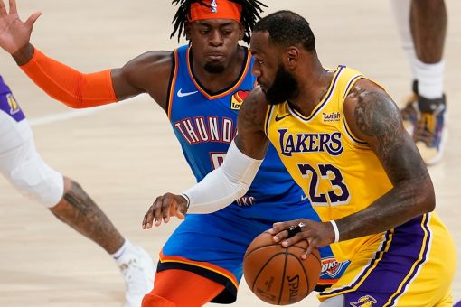 LeBron leads Lakers past Thunder again in OT, 114-113