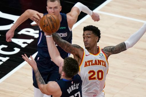 Doncic, Mavericks snap 6-game skid, hold off Hawks 122-116