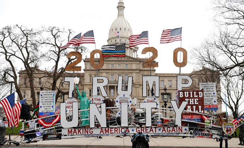 ‘Trump Unity’ trailer towed from outside CPAC at Hyatt in Florida