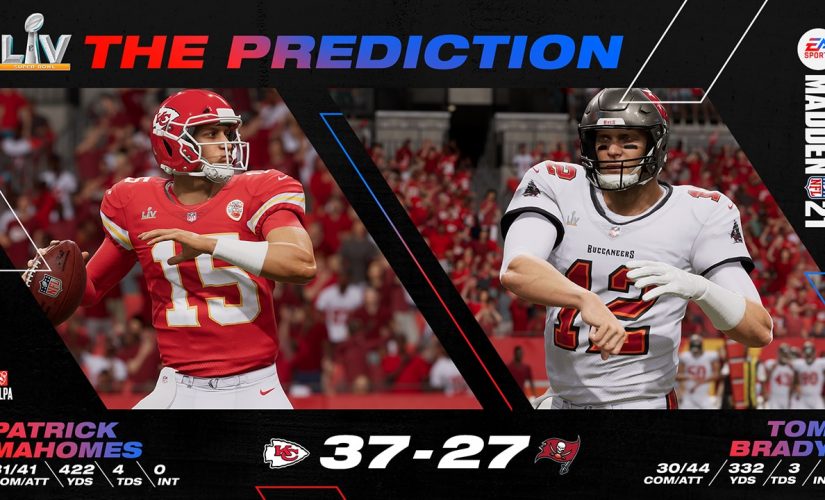 ‘Madden 21’ predicts Super Bowl LV winner between Chiefs, Bucs