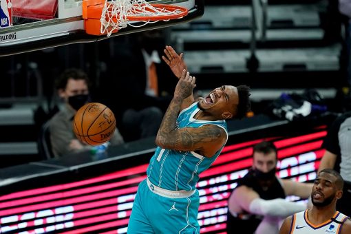 Malik Monk scores 29 points, Hornets cool off Suns 124-121