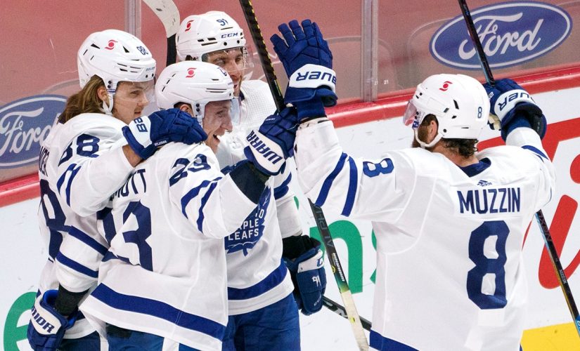 NHL-leading Maple Leafs beat Canadiens 4-2