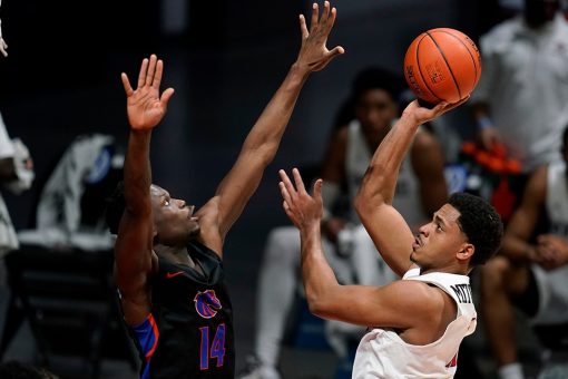 Mitchell leads No. 22 SDSU past Boise State 78-66 in OT