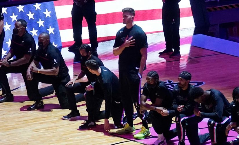 National anthem protest guidelines in each major US sport