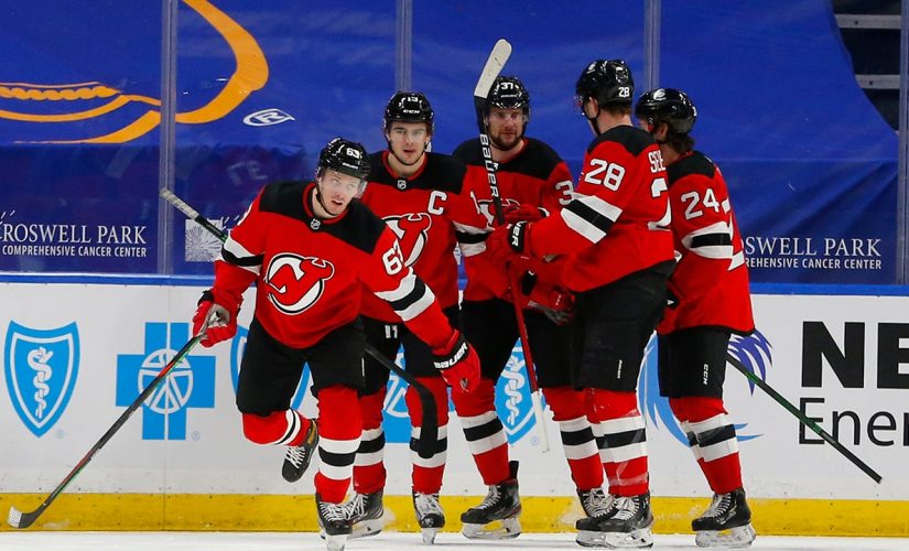 Zacha scores 1:17 into OT in Devils’ 4-3 win win over Sabres