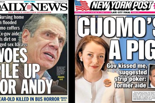 NY papers ramp up pressure on ‘pig’ Gov. Cuomo as ‘woes pile up’ for embattled Democrat