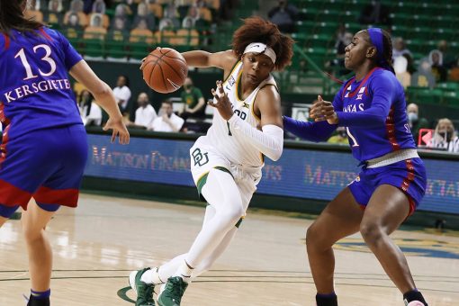 NaLyssa Smith another double-double as No. 8 Baylor beats KU