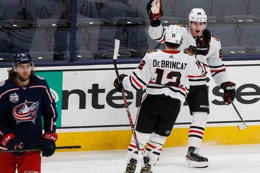 Kane’s 399th goal pushes Blackhawks past Blue Jackets 2-0
