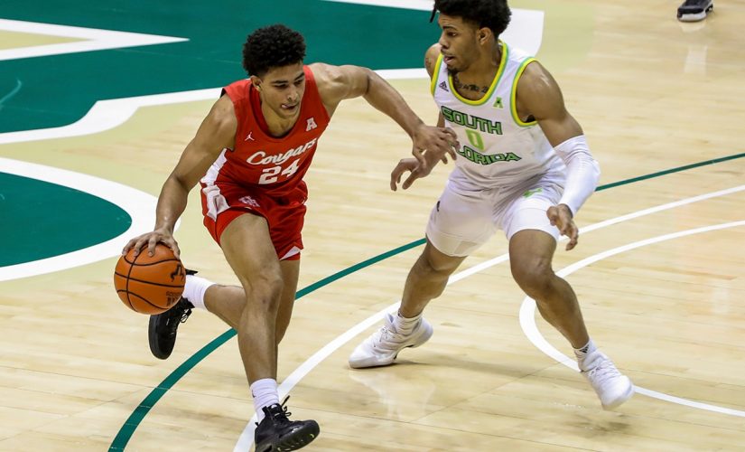 Grimes scores 29 points, No. 8 Houston beats South Florida