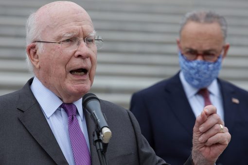Who is Senate pro tempore Patrick Leahy and why is he presiding over Trump impeachment trial?