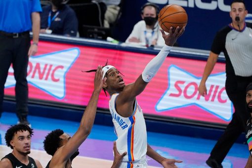 Gilgeous-Alexander scores 42 as Thunder top Spurs 102-99