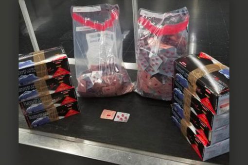 Passenger at Chicago airport forfeits almost $100G worth of erectile dysfunction pills to CBP