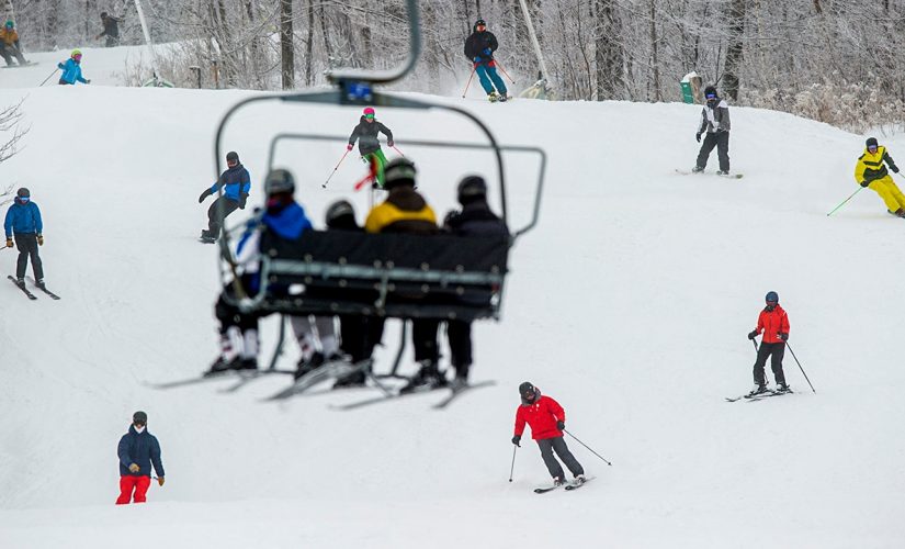 8-year-old plunges nearly 25 feet from Maine ski lift