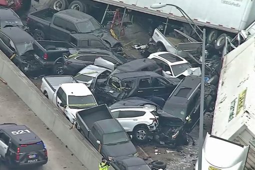 NTSB investigating 133-car pileup that left six people dead in Texas