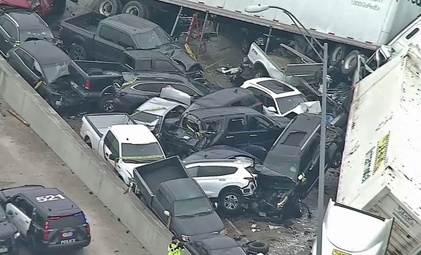 NTSB investigating 133-car pileup that left six people dead in Texas