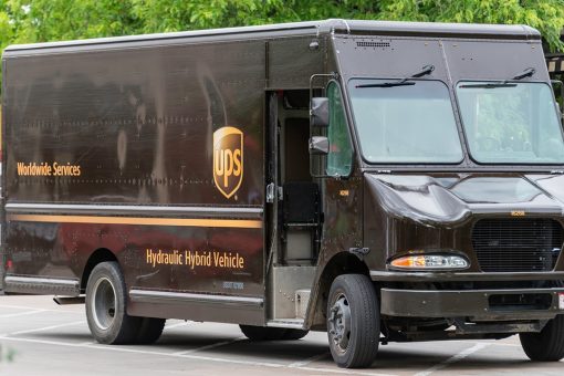 UPS driver delivering smiles, not just packages, to a devastated community