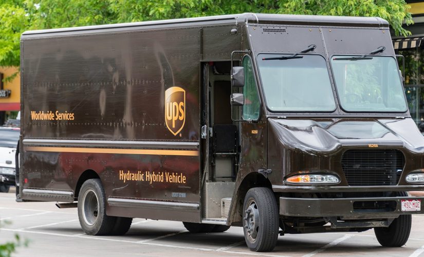 UPS driver delivering smiles, not just packages, to a devastated community