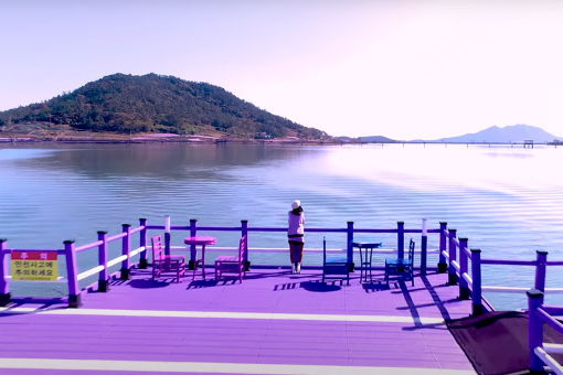 South Korea’s Banwol Island draws more tourists after going purple
