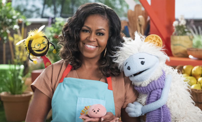 Michelle Obama announces ‘Waffles + Mochi,’ a new Netflix show aimed at children