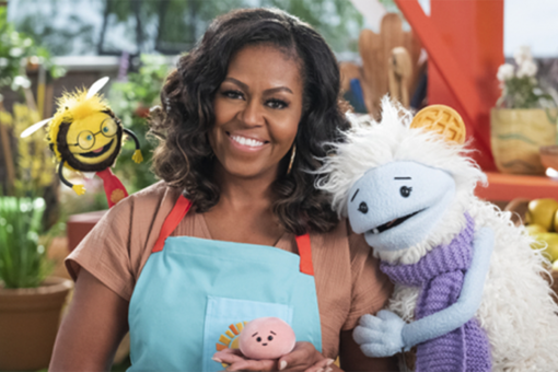 Michelle Obama announces ‘Waffles + Mochi,’ a new Netflix show aimed at children