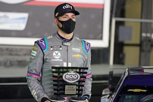 Teammates Bowman and Byron starting Daytona 500 on front row