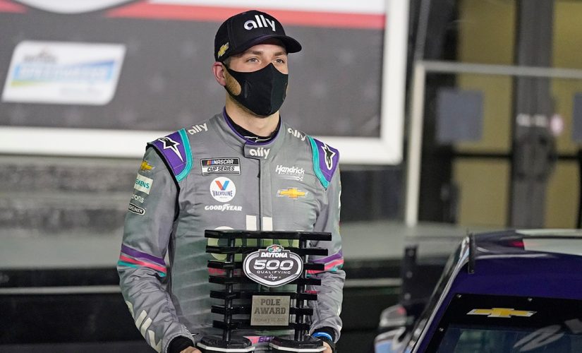 Teammates Bowman and Byron starting Daytona 500 on front row