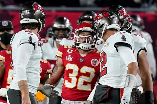 Tom Brady apologized to Tyrann Mathieu for emotional outbursts during Super Bowl LV: report